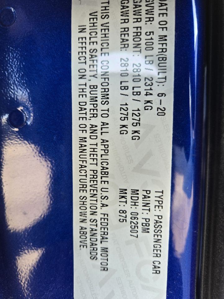 2018-2020 Dodge Charger Display And Receiver 7.0" screen w/Sirius XM