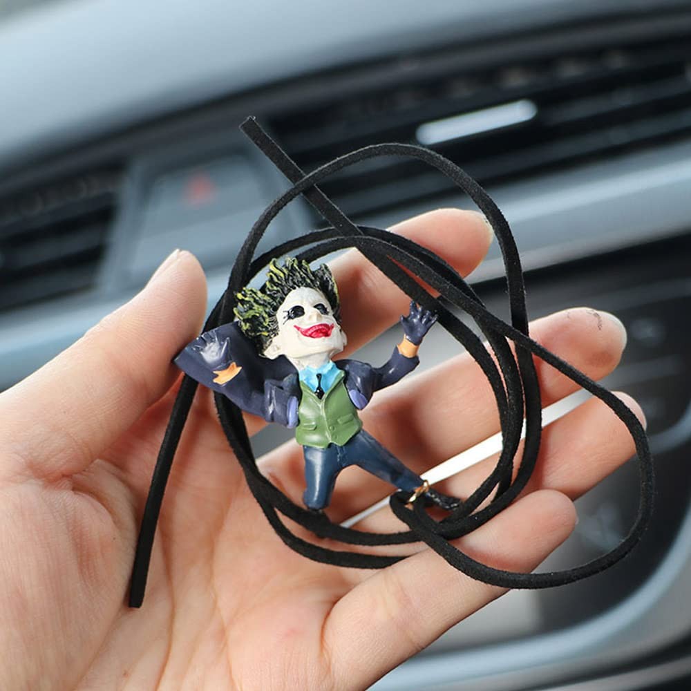 Cool Swing Ornament Upside Down Car Auto Rear View Mirror Hanging Decoration ...
