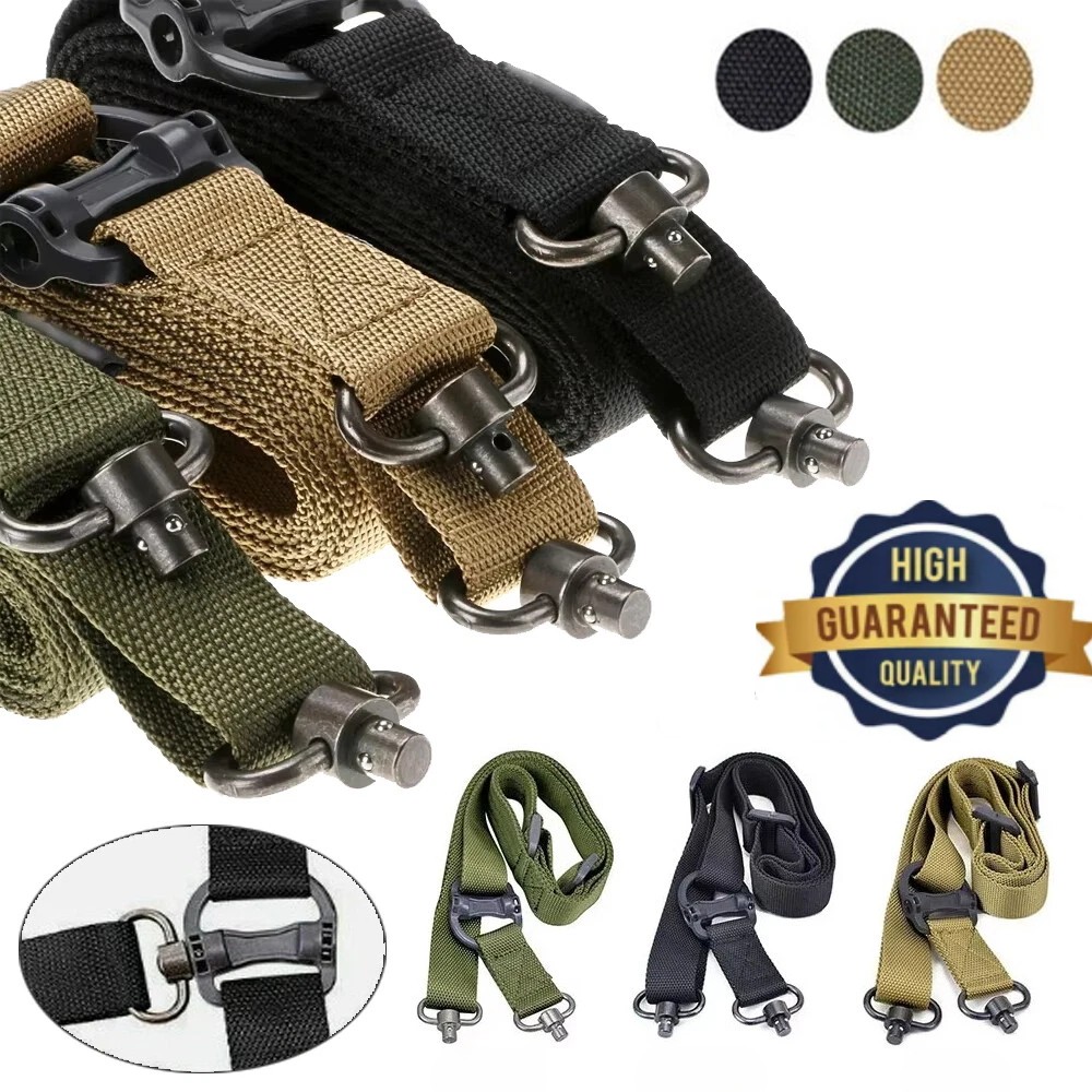 Retro Tactical Quick Detach QD 1 2 Point Multi Mission 1.2" Rifle Sling Adjust