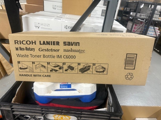 Ricoh 418425 Waste Toner Bottle IM C6000 Genuine New OEM Boxed