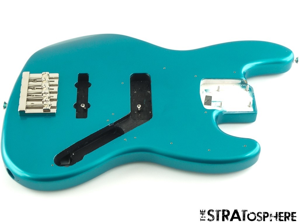 Fender Squier Classic Vibe 70s Active Jazz J Bass V 5 BODY +HARDWARE, Turquoise