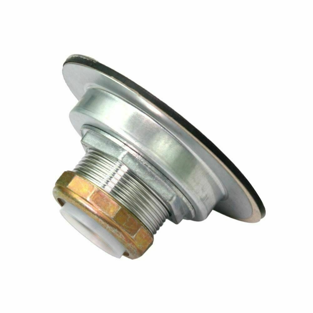 Flat Stainless Steel RV Mobile Shower Strainer - Drain Assembly for Kitchen sink