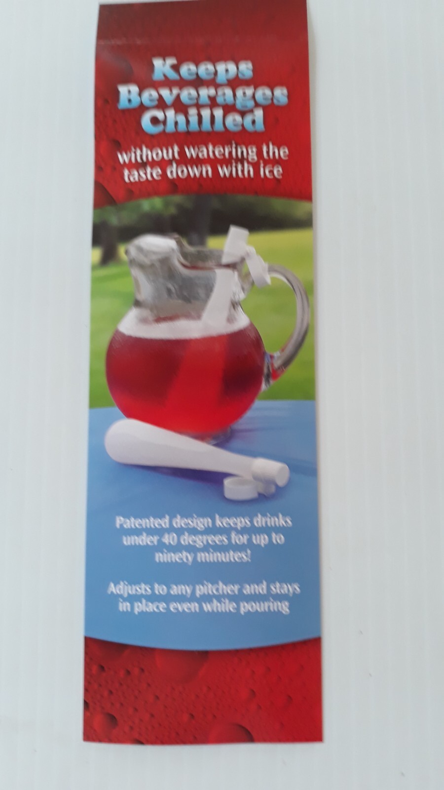 Set of 2 Cool-Pitch Pitcher Chillers For Use With Pitchers, BRAND NEW!