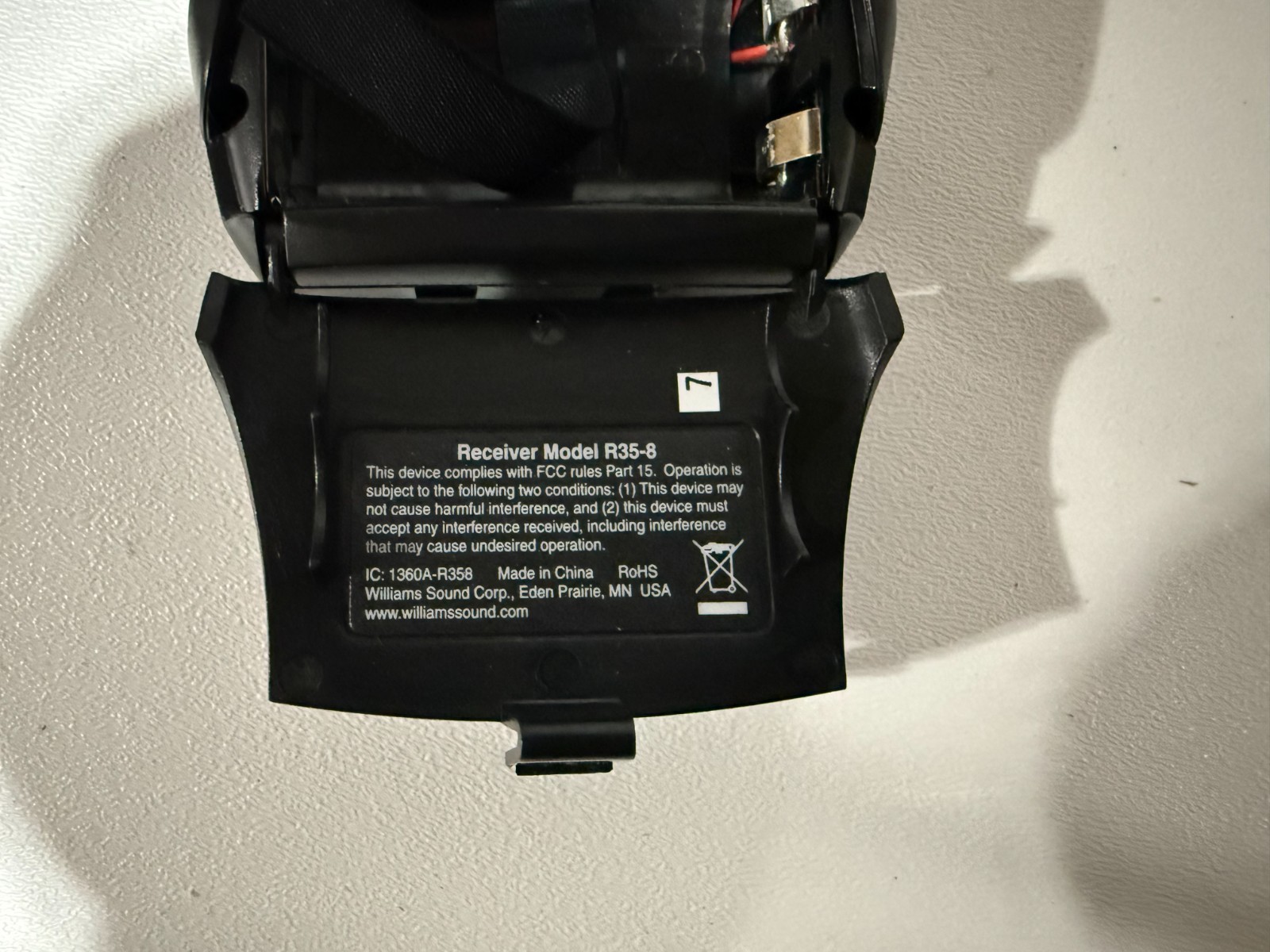 Lot of 30 Williams Personal PA Receiver Tour System R35-8 & 1 Transmitter T36