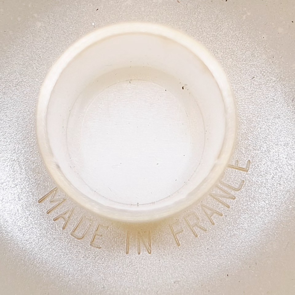 LOUIS VUITTON 2013 Store Window Display Rivet Stud LV Brushed Gold Plastic RARE