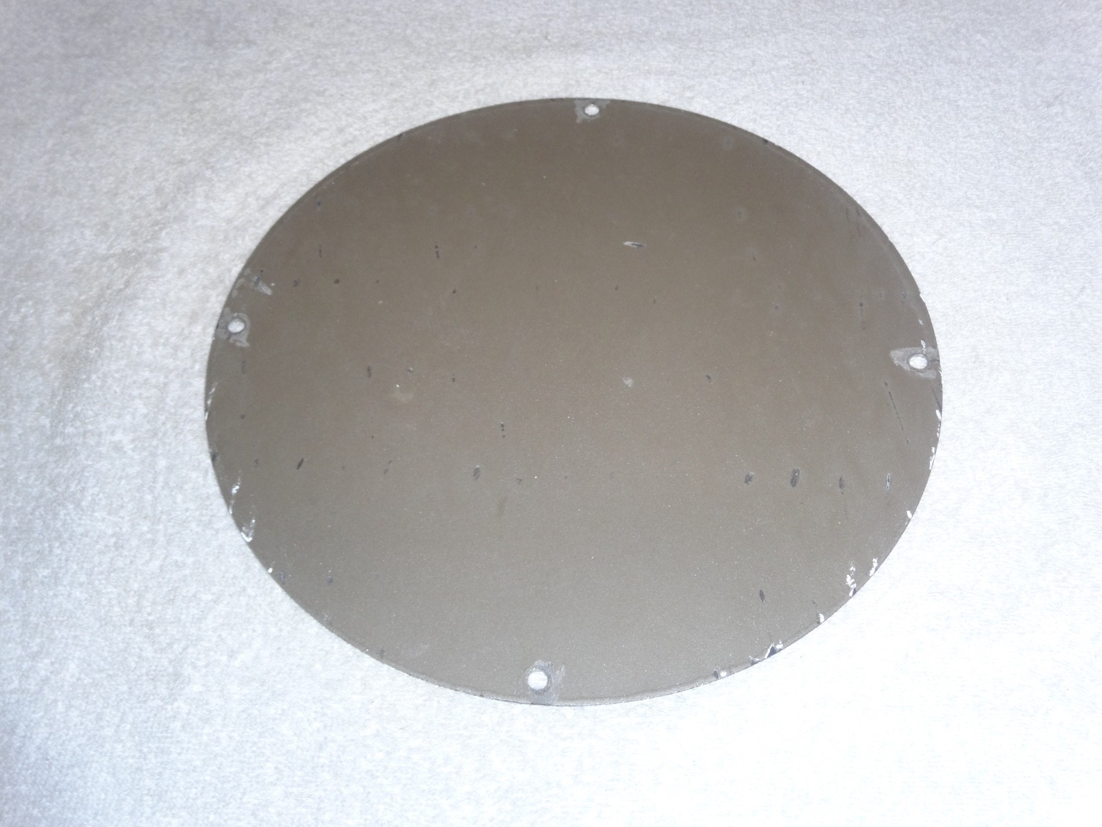 VINTAGE HARLEY DAVIDSON MOTORCYCLE 11 1/4" PORCELAIN METAL GASOLINE OIL HOG SIGN