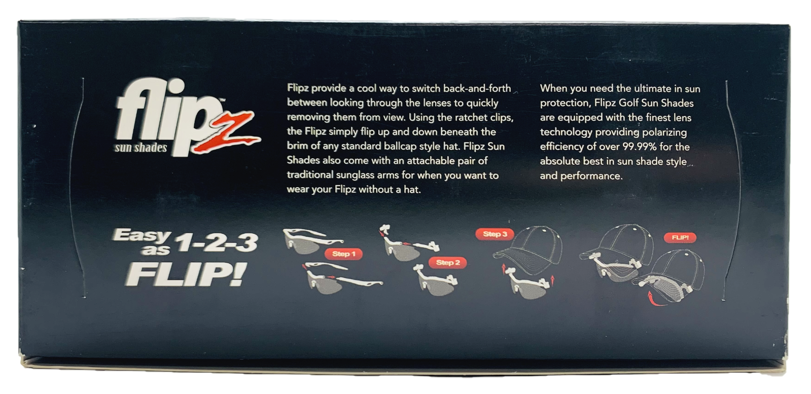 Medicus Golf Flipz Sunglasses Protect Convertible Eyewear Shades Titerion Amber