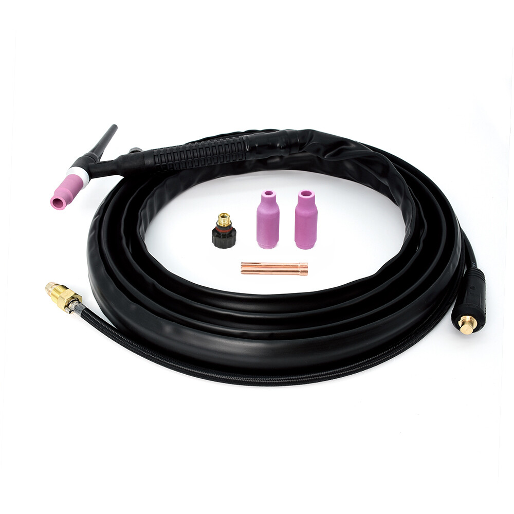 TIG Welding Gun Torch WP17V 150Amp 4M TIG Welder Gun Fit For MIG Welding Machine