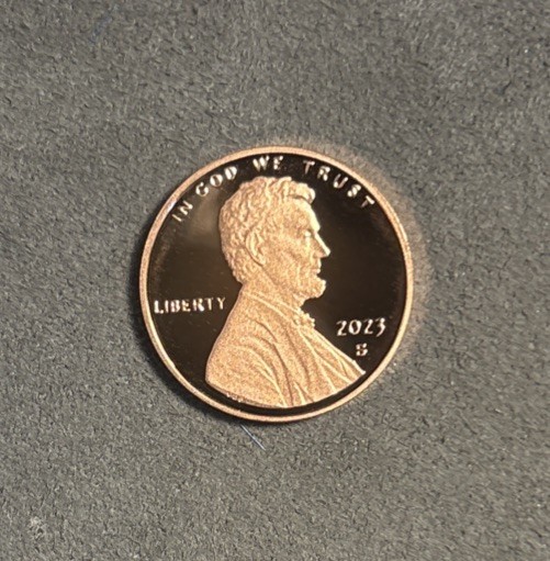 2023 S Lincoln Shield Cent PROOF Uncirculated penny
