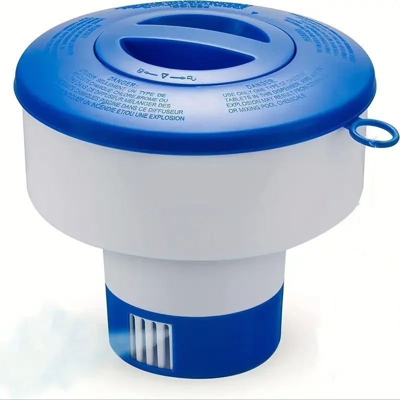 Heavy Duty 7" Pool Floating Chemical Dispenser Floater for 3" Chlorine Tablets