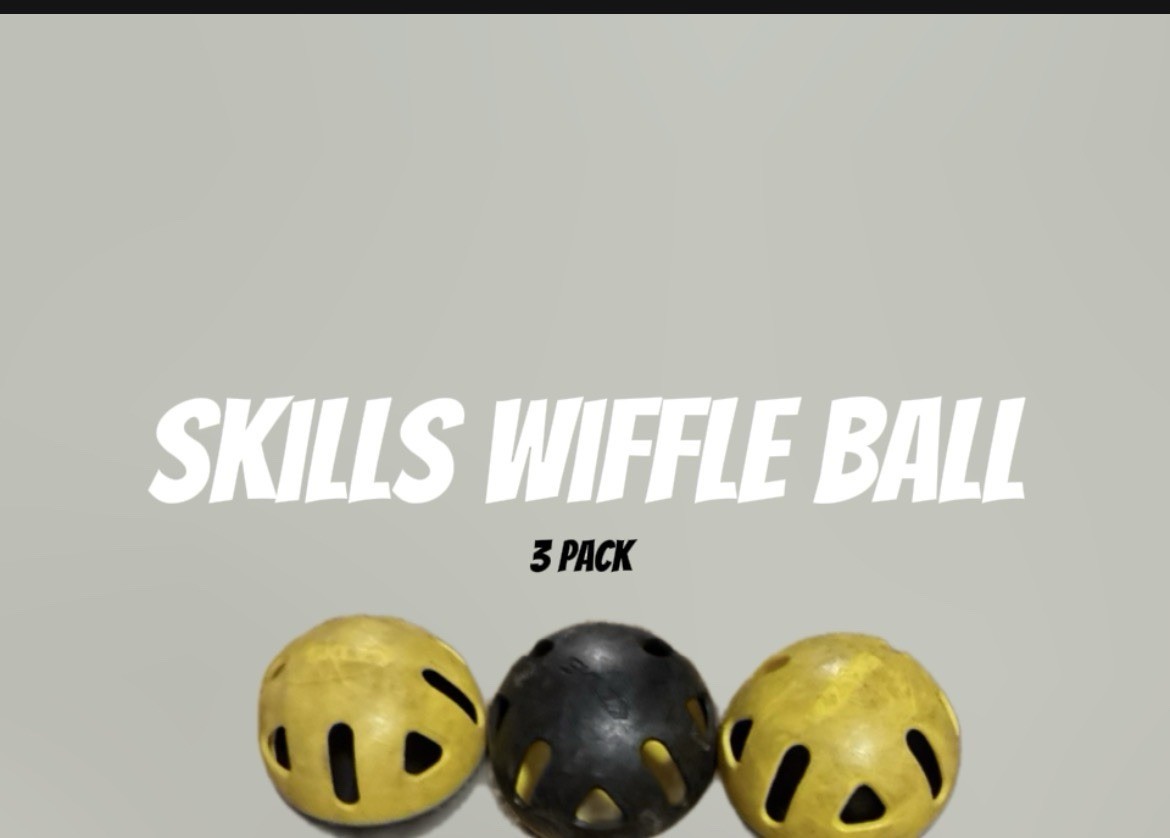 3 PACK SKLZ TRAINING WIFFLE BALL