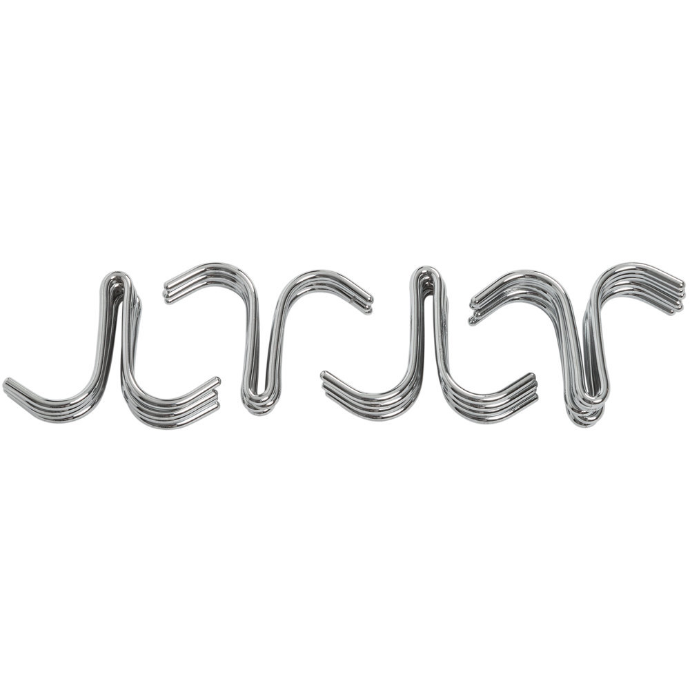 Regency 15" x 36" Stainless Steel Wall Hanging Pot Pan Rack Kitchen Shelf Hook