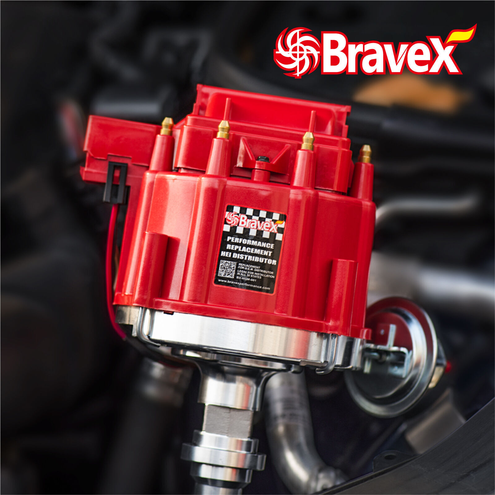 Performance Hei Ignition Distributor Compatible with Chevy GM SBC BBC 9000RPM V8