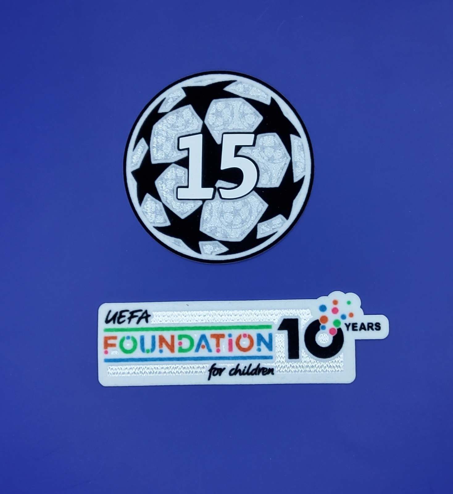 25/26 UEFA Champions League Football Soccer Iron-On Patch Set Real Madrid #15