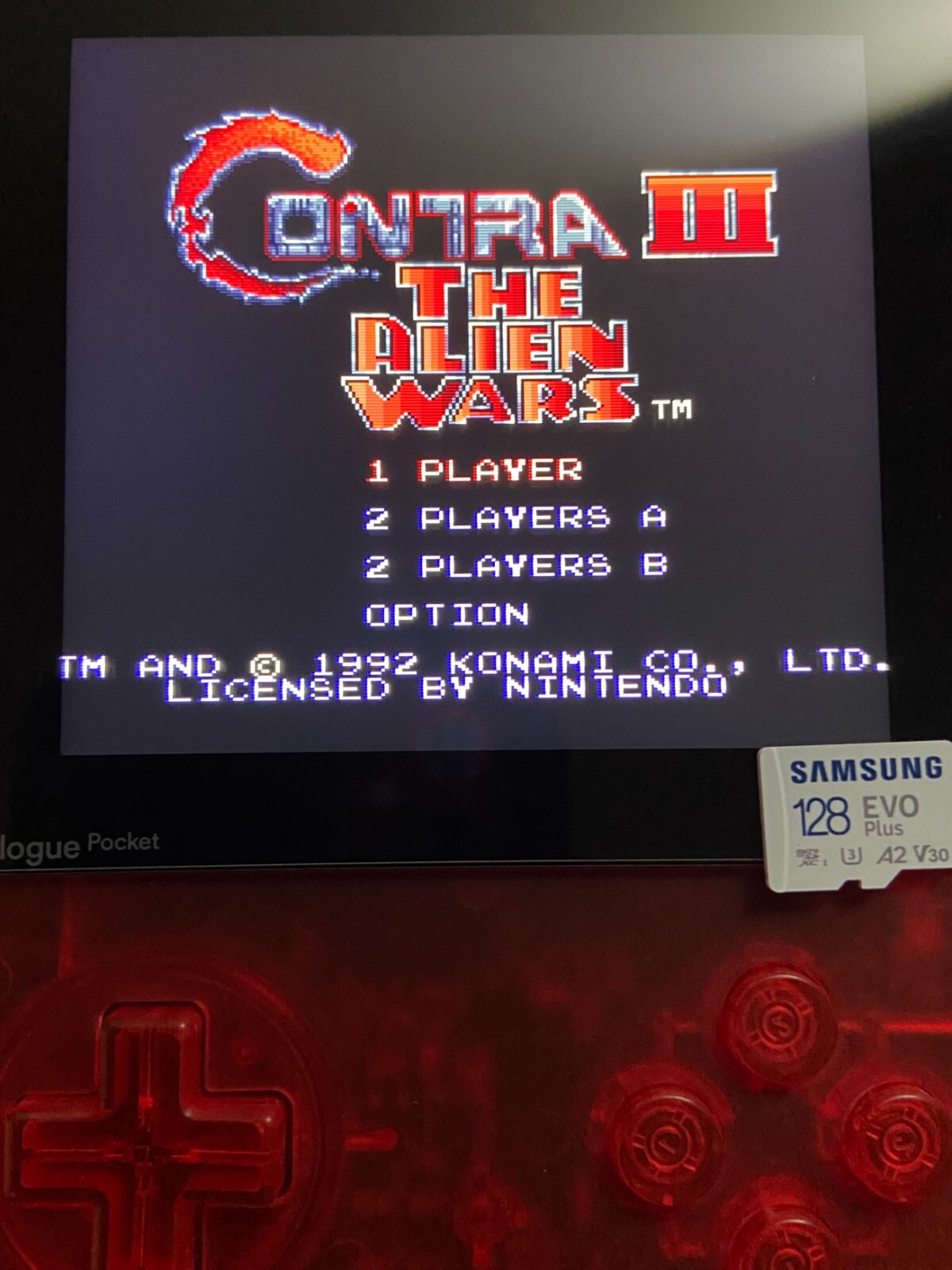 Analogue Pocket Micro SD Card