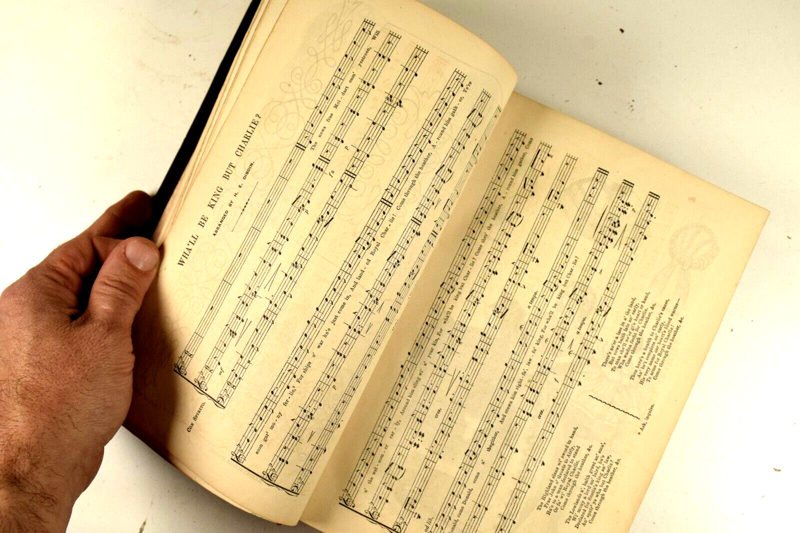 1859 Bound Peterson's Magazine Full Year w/ Hand Colored Engravings Sheet Music