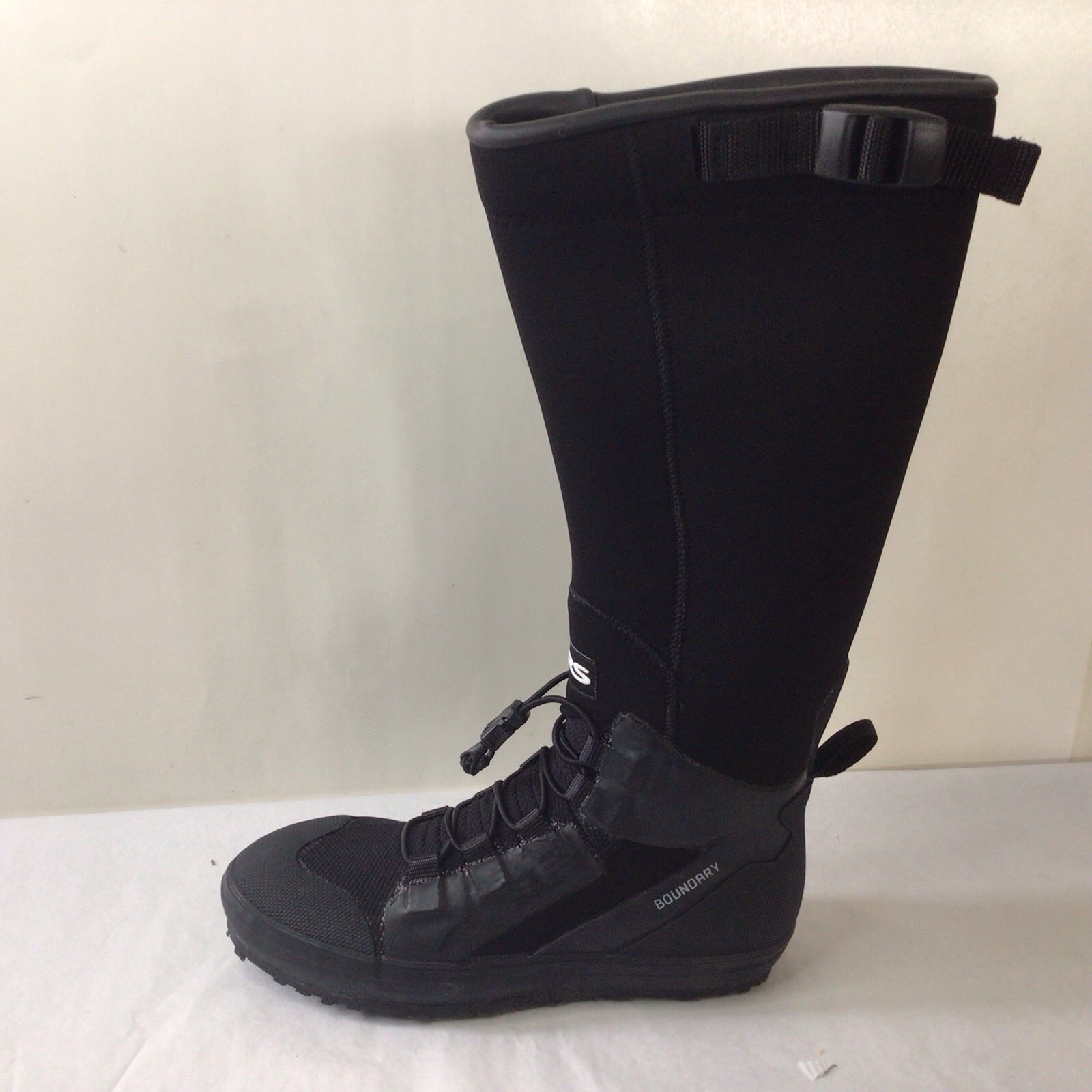 NRS Boundary Shoe Neoprene Hunting Boots Traction Sole Black Size 10 Men New