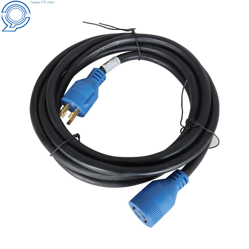 30 Amp Generator Power Inlet Box 4 Prong NEMA L14-30P/L14-30R 15FT 125/250V