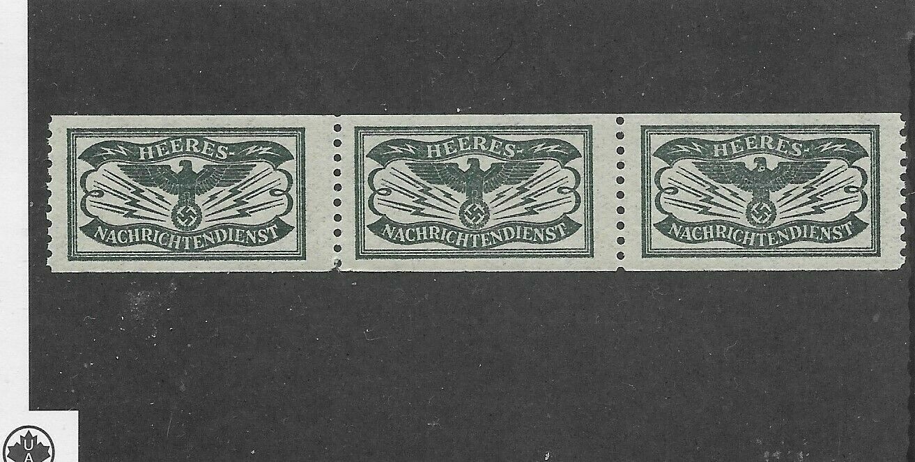 Original WWII German Army Funker Dispatch Seal Stamps Nachrichendienst.