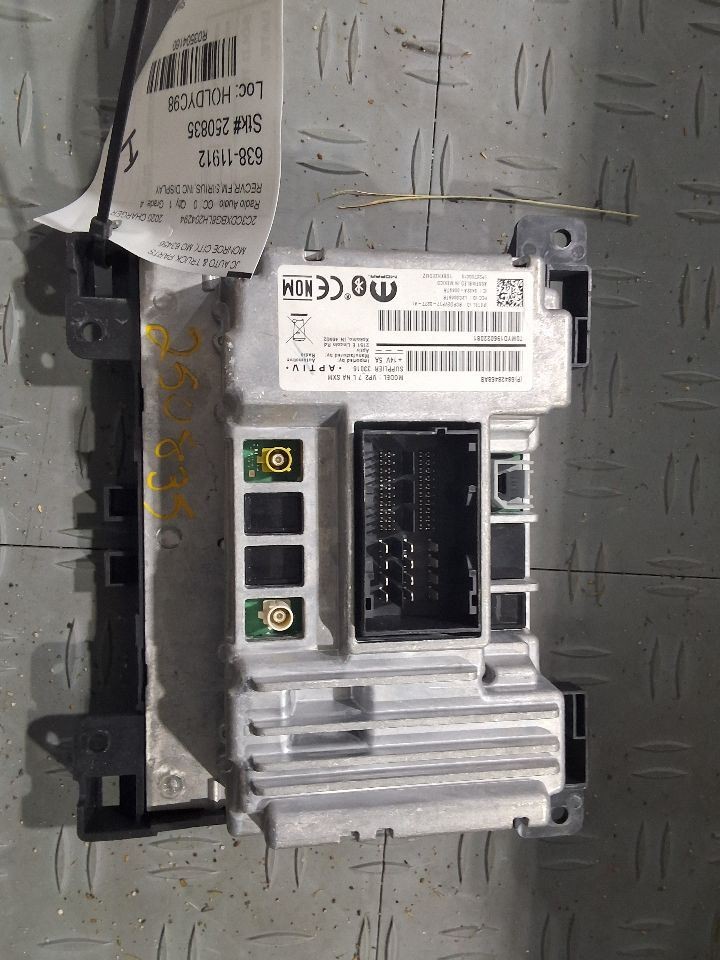 2018-2020 Dodge Charger Display And Receiver 7.0" screen w/Sirius XM