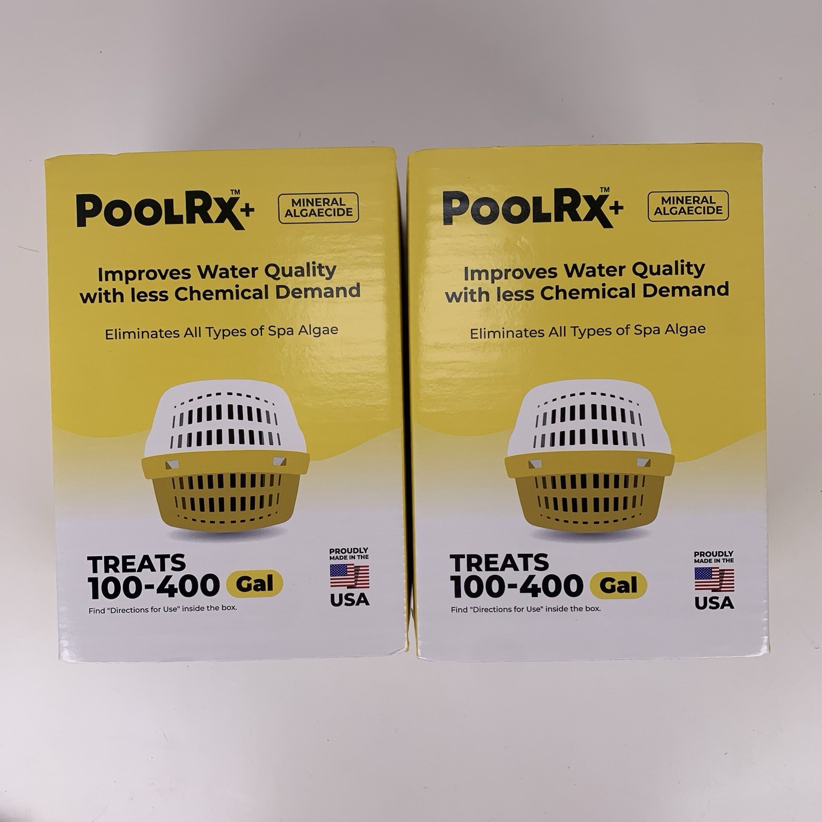 (2) PooI RX+ Worldwide spa unit 100-400 gallons Pool Supplies Mineral