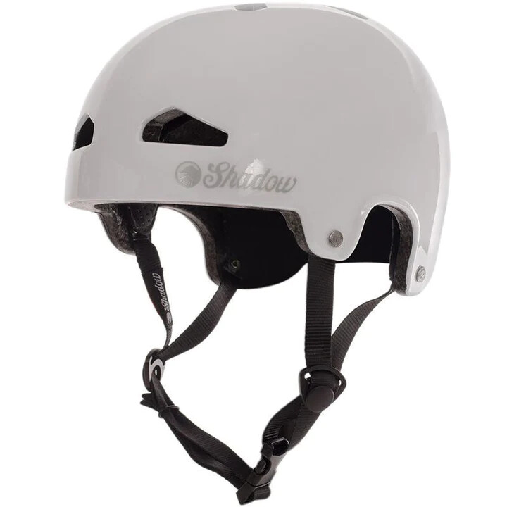 Shadow Conspiracy BMX FeatherWeight In-Mold Helmet - Gloss White