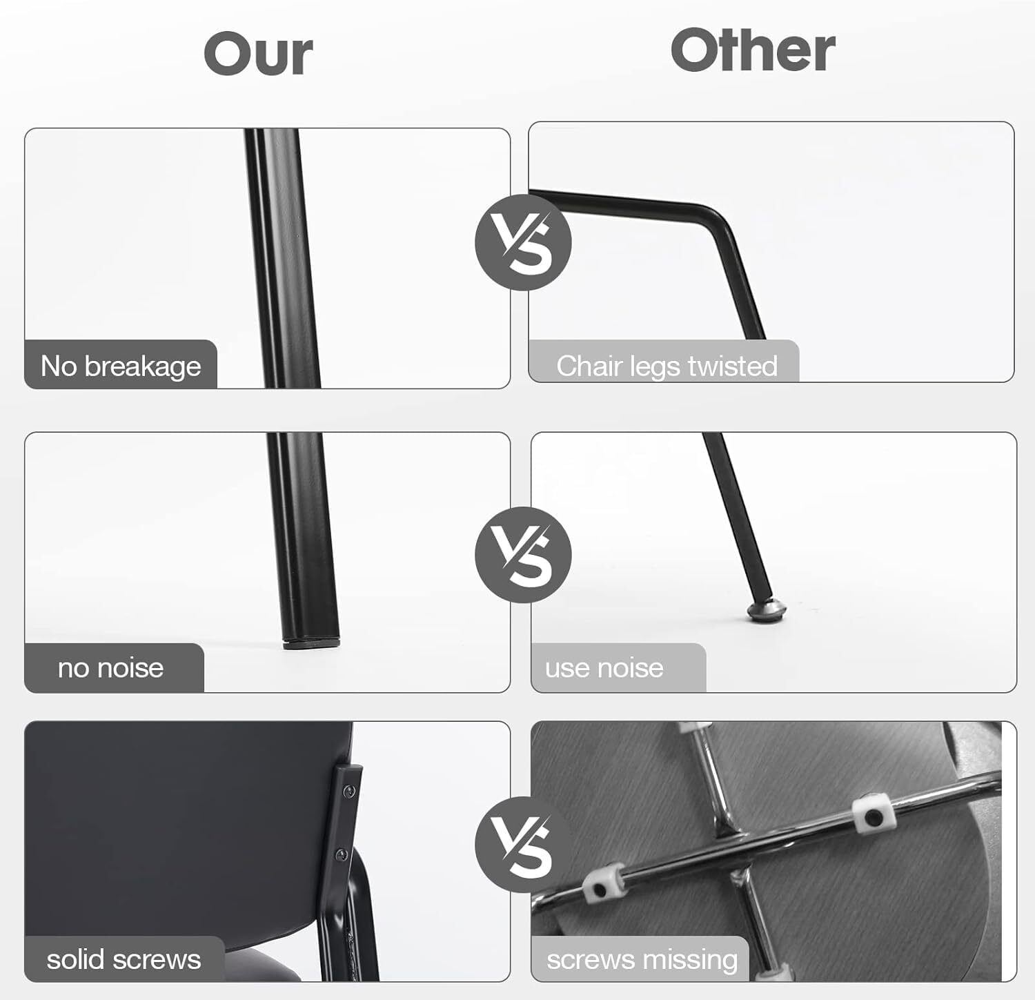 Waiting Room Chairs with Padded Arms Leather Home Office Guest Reception Chairs