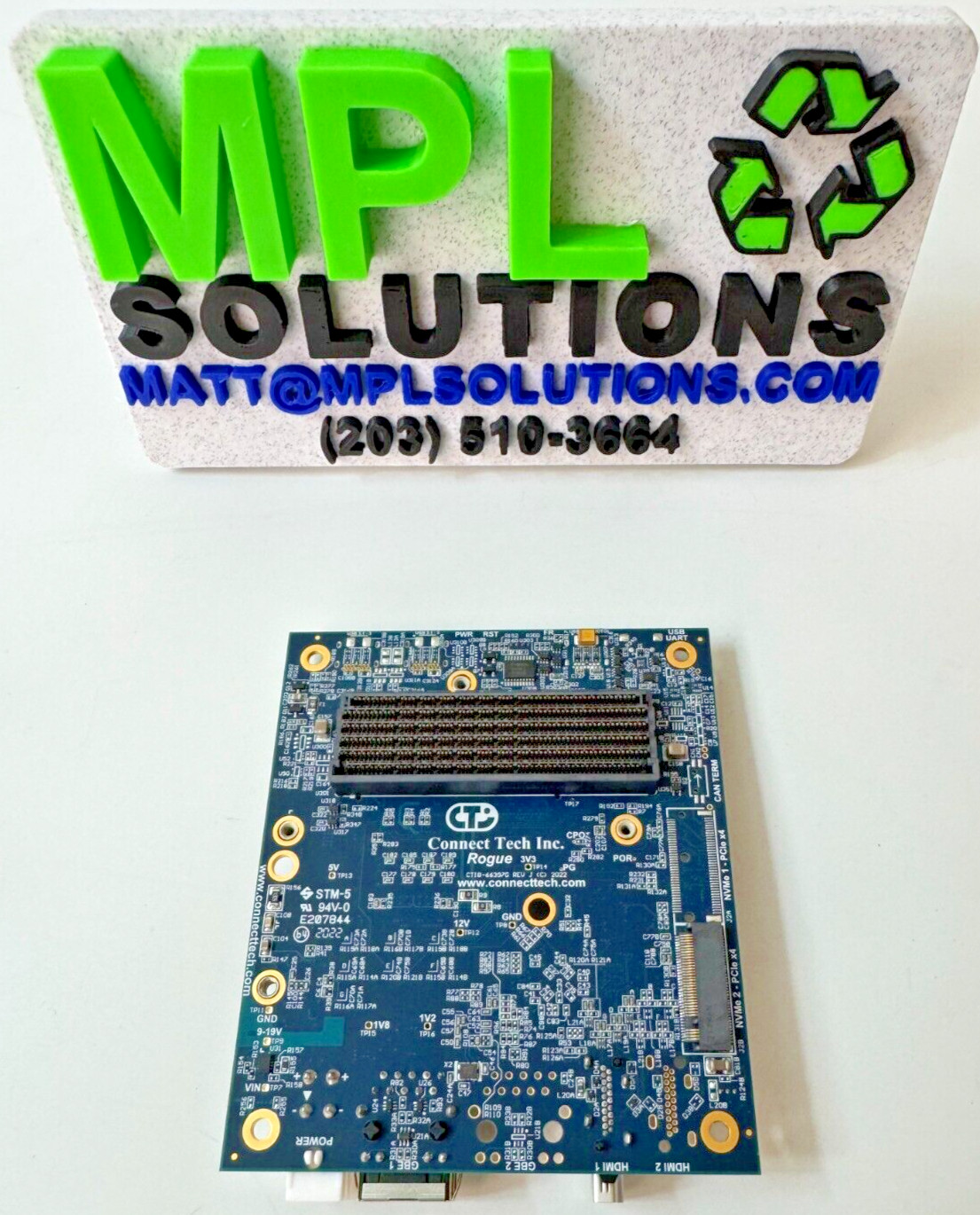 Connect Tech AGX Rogue Carrier Board for NVIDIA Jetson AGX Xavier+ AI Camera Int