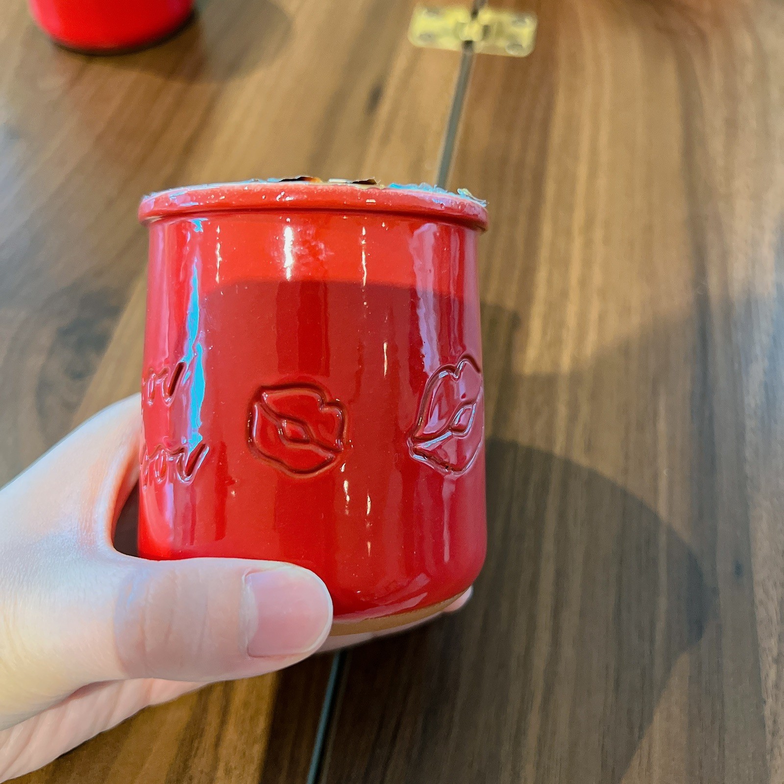 Limited Edition Valentine Red La Fermiere Yogurt Pots