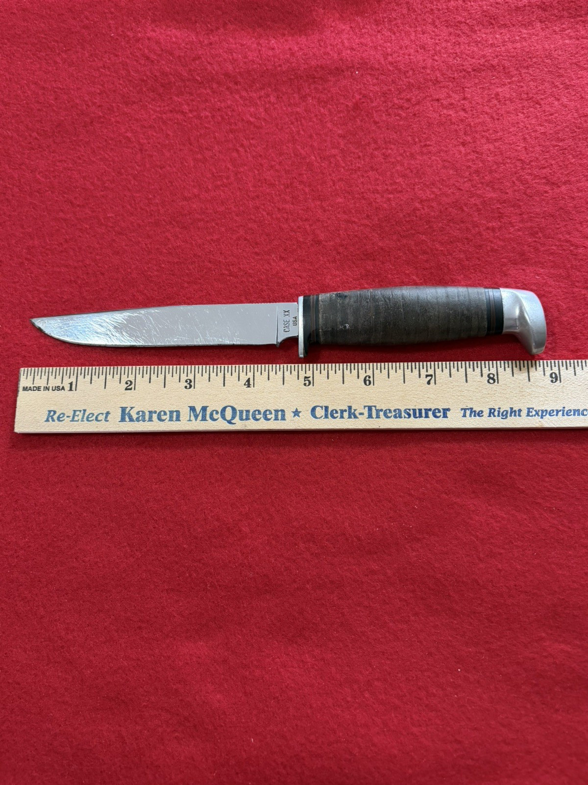 Vintage 1965-80 Casexx 315-4 3/4 USA Hunting Knife W/Original Casexx Sheath