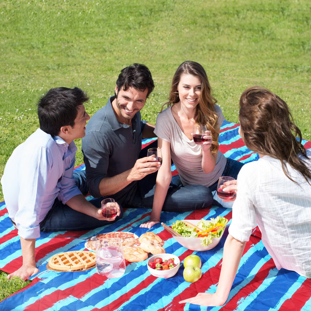 Tirrinia Extra Large Picnic Blanket, Waterproof Lightweight Portable Outdoor Mat