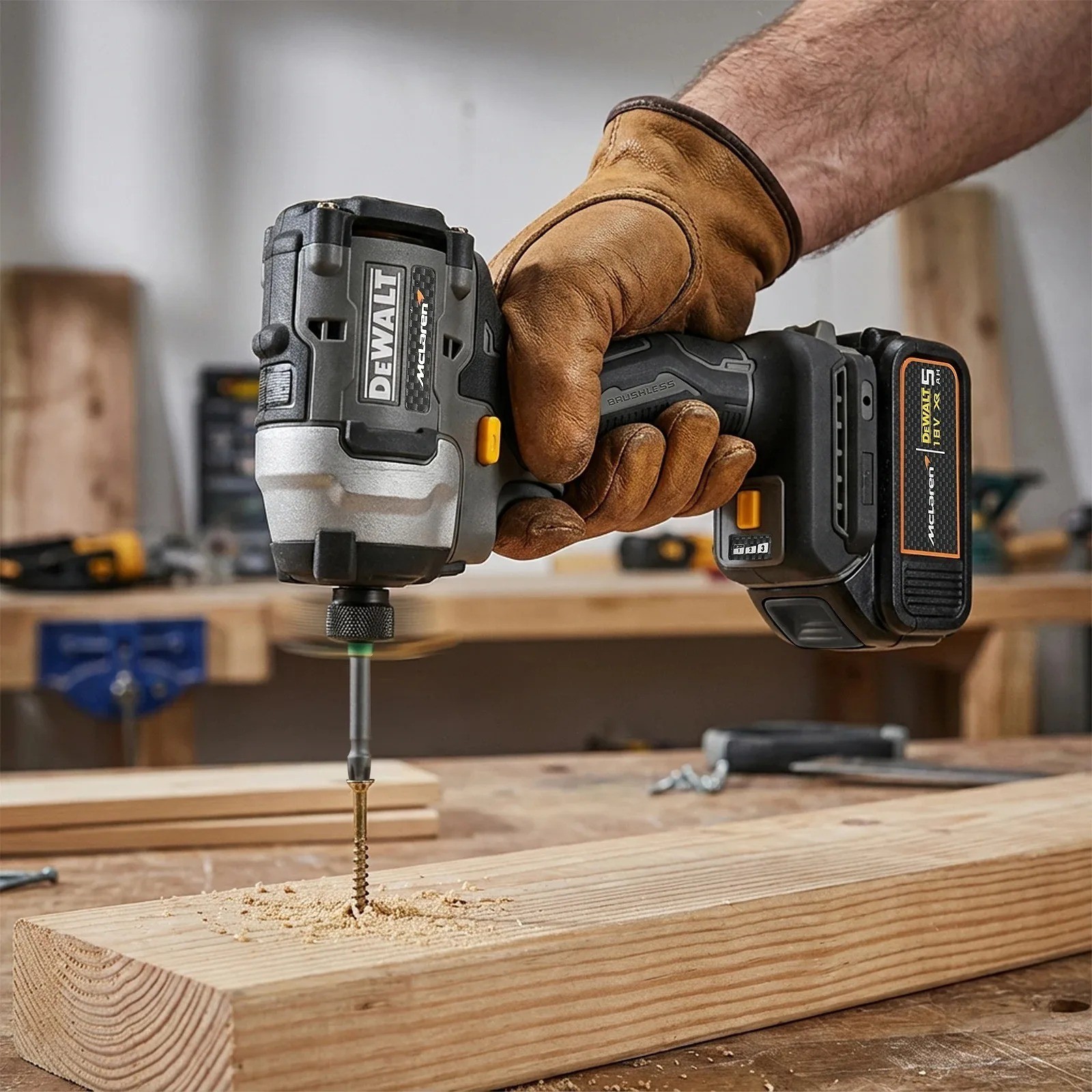 DEWALT DCF85M McLaren F1 Team Limited Edition 18V XR Brushless Impact Driver Cor