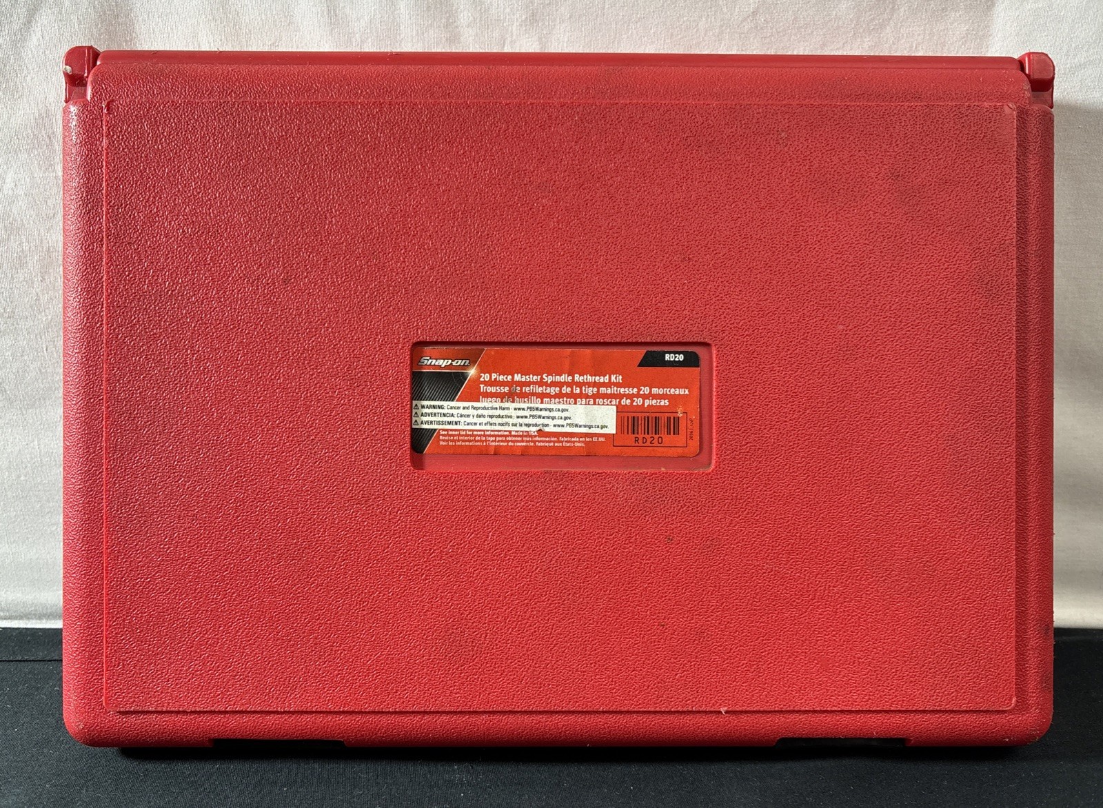 Snap-On Tools USA 20 Piece Master Spindle Rethread Kit | RD20