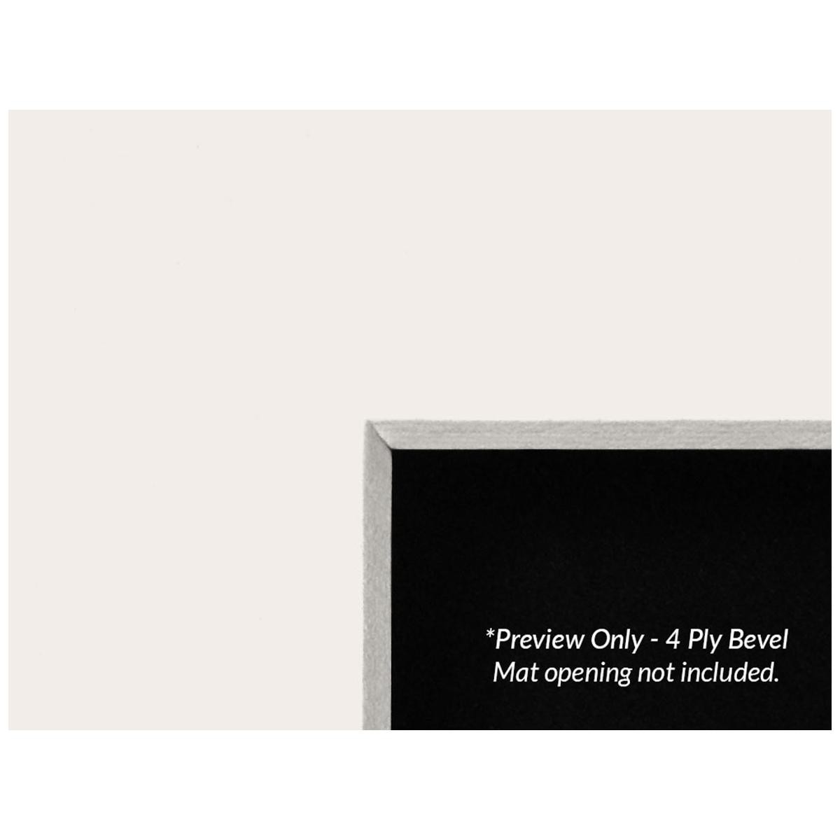 Archival Methods Conservation Mat Board, 32x40", 4 Ply, Pearl White, Package of