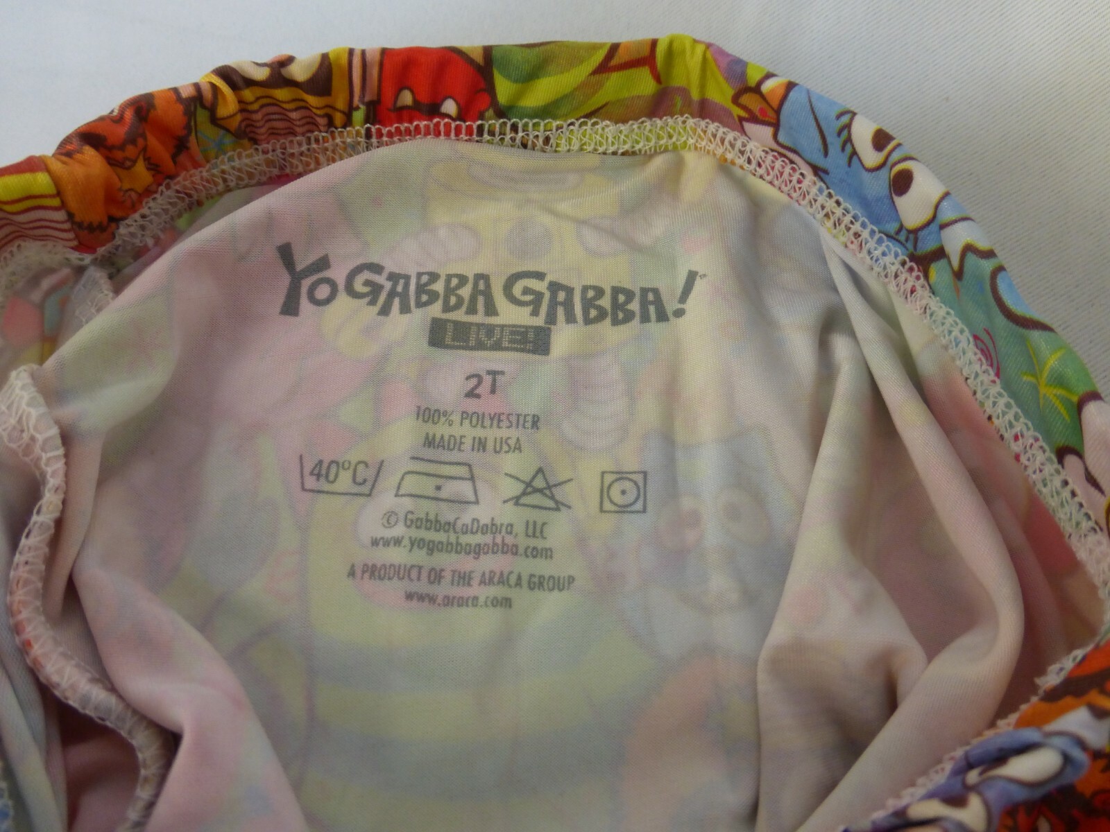 Yo Gabba Gabba leggings GIRLS Yo Gabba Gabba Nick Jr. CHILDREN AND ADULT SIZE!!