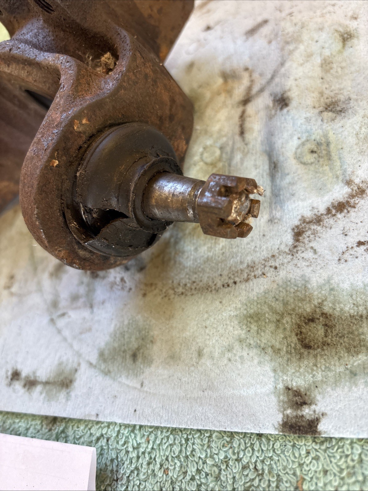 1993 Kawasaki Mule 2510 Wright Front Steering Knuckle Spindle 455