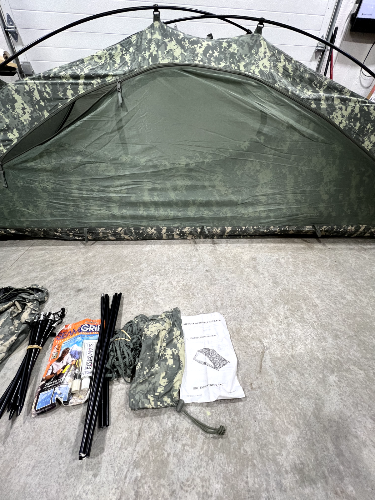 New US Military ACU Tent Combat Shelter System One-Person