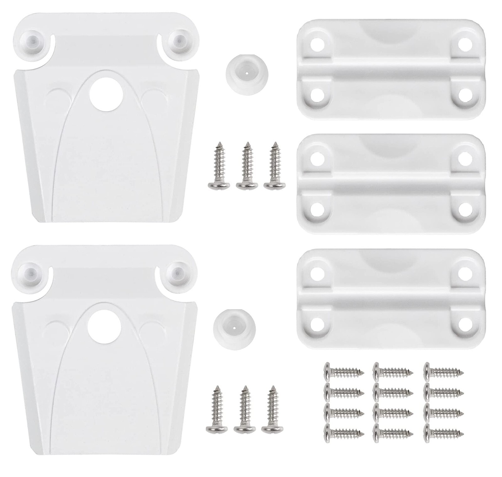 Igloo Cooler Replacement (2) Latch, (3) Hinge, Screw Set
