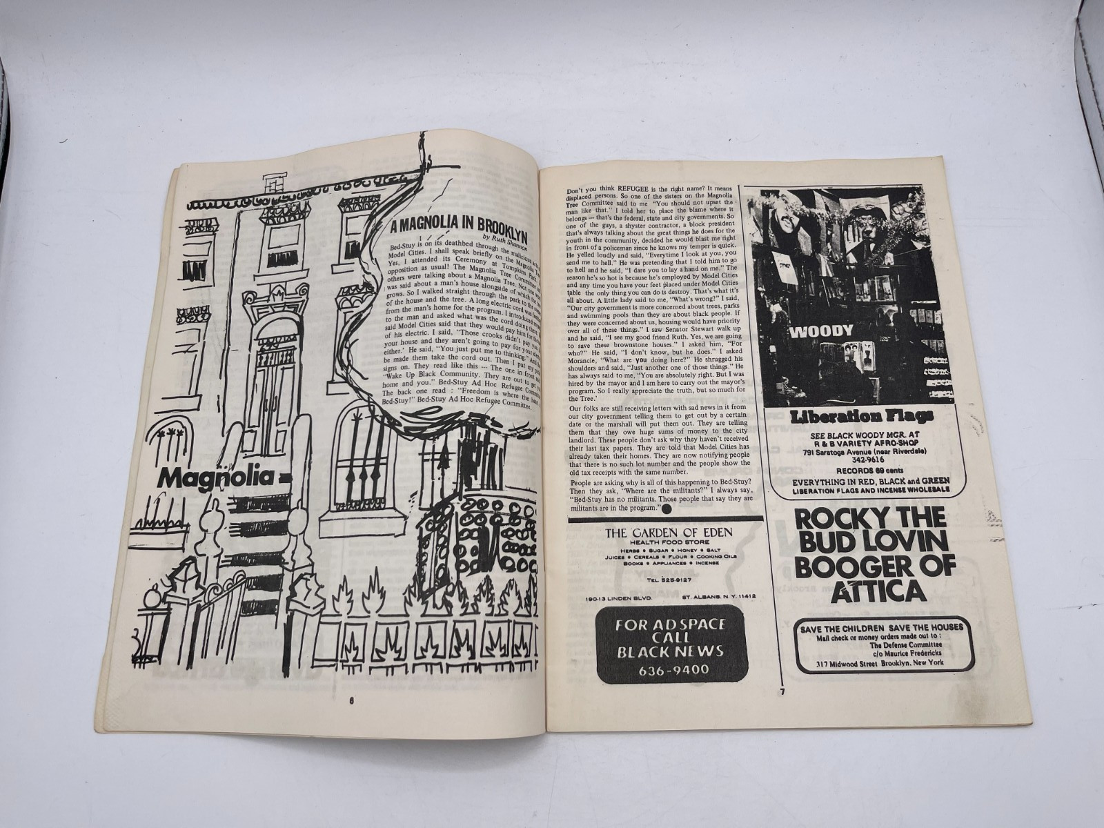 Vintage 1971 BLACKNEWS - African American Periodical - Vol 1 # 35