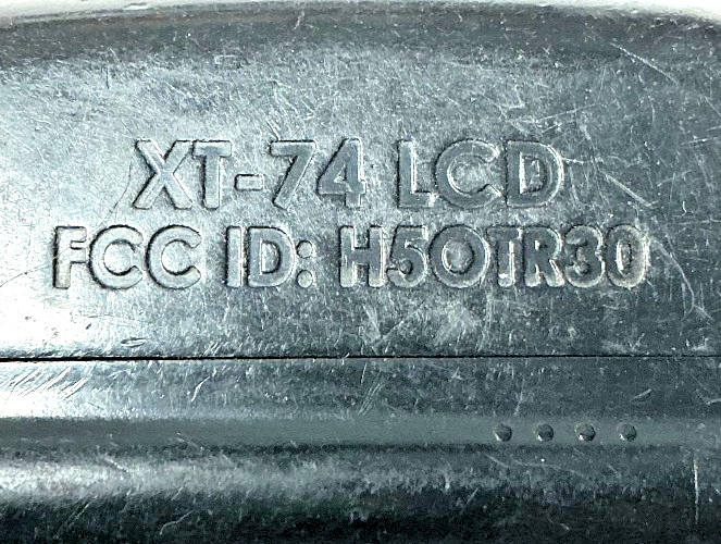 Original AutoPage H5OTR30, XT-74 LCD Key fob Keyless Entry Remote