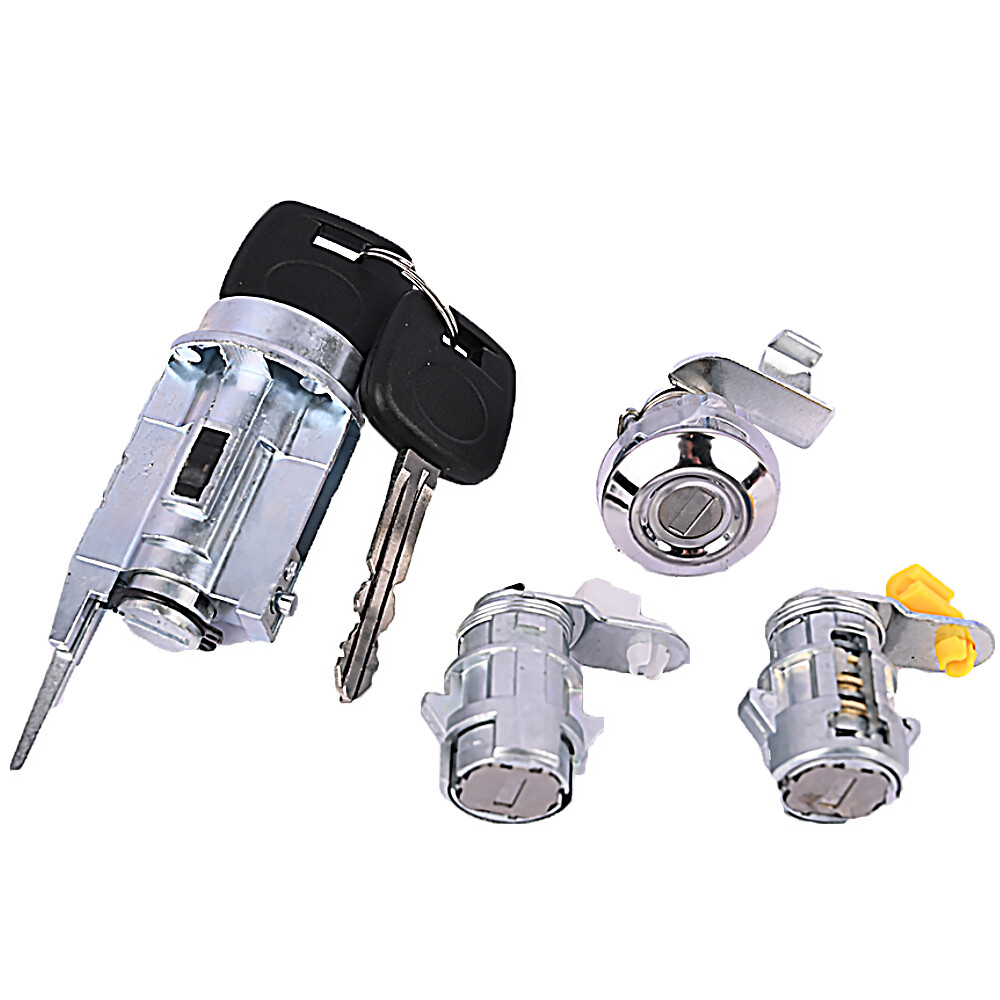 New Door Lock & Key Ignition Barrel Set For Toyota Pickup Hilux RN85 LN106 88-97