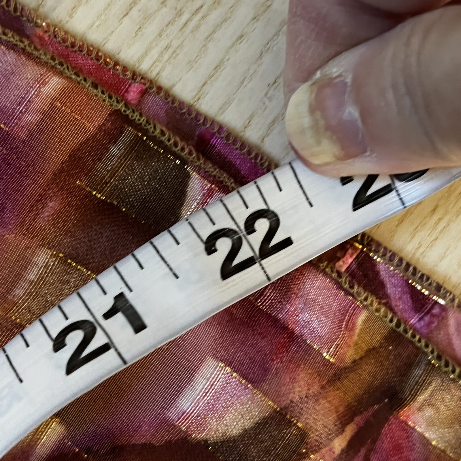 Palm Tree Print Scarf One Size Square Woven Tropical Casual VINTAGE