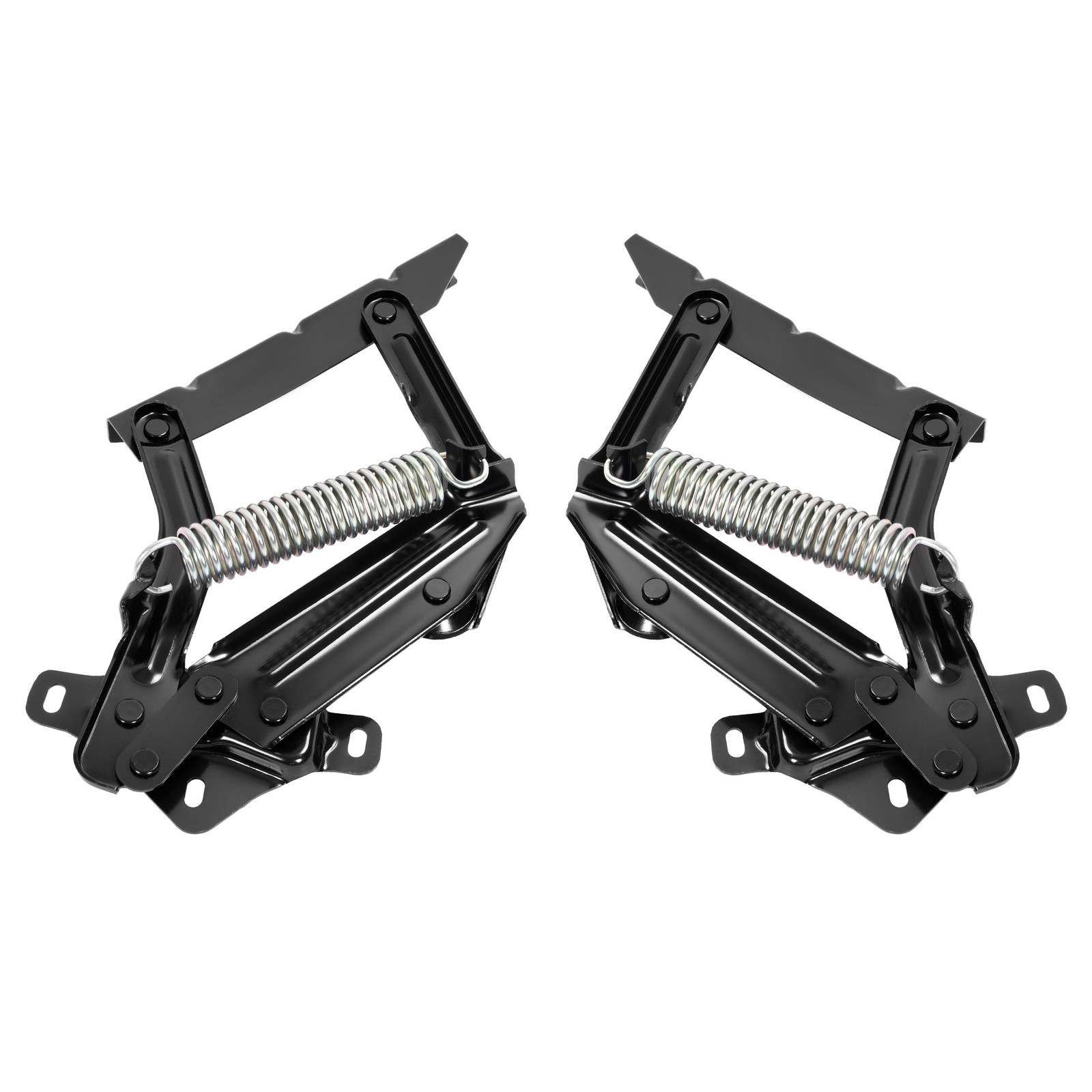 Hood Hinges Pair LH+RH For 1973-1979 Ford F100 F150 F250 F350 Bronco w/ Spring