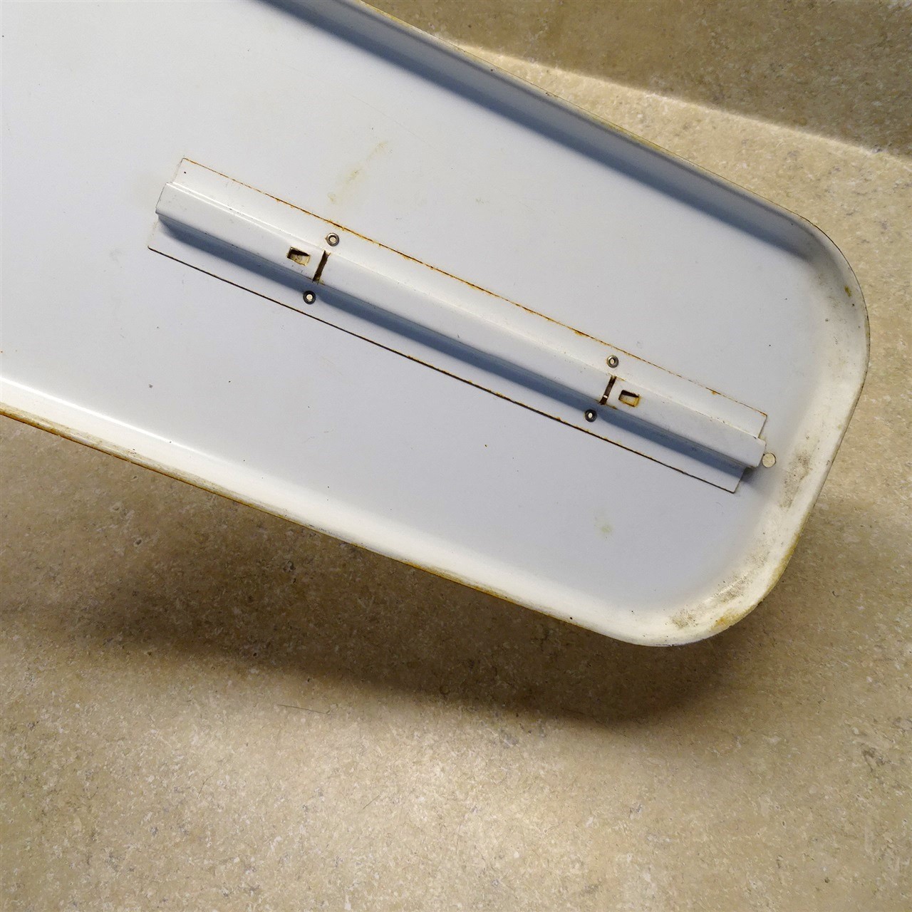 Vintage Quiky Lemon Thermometer Soda Pop, Original Metal, 16" Tombstone