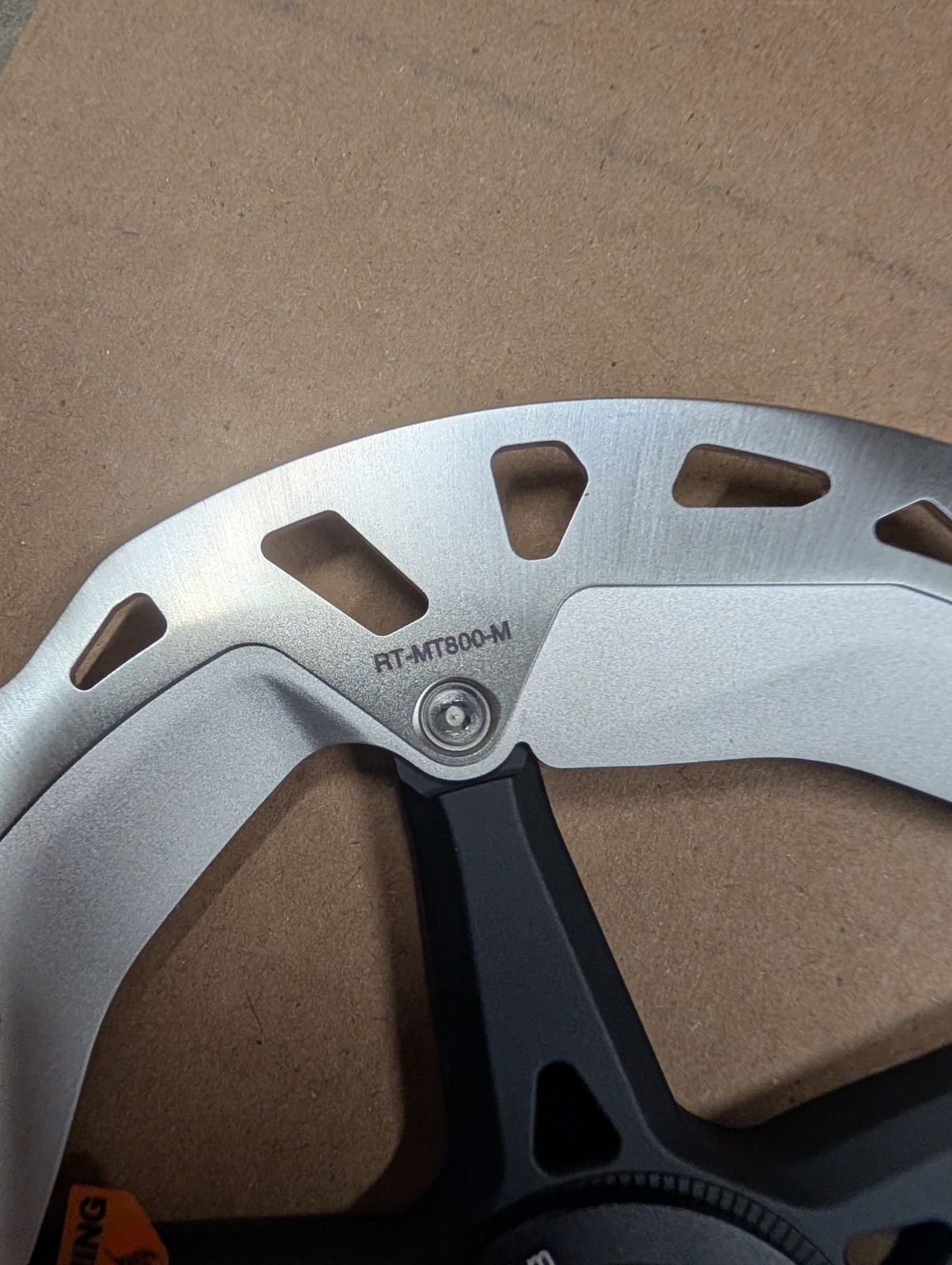 (2x) Pair Shimano RT- MT800 - L - 203mm & 180mmDisc Brake Rotor - Centerlock