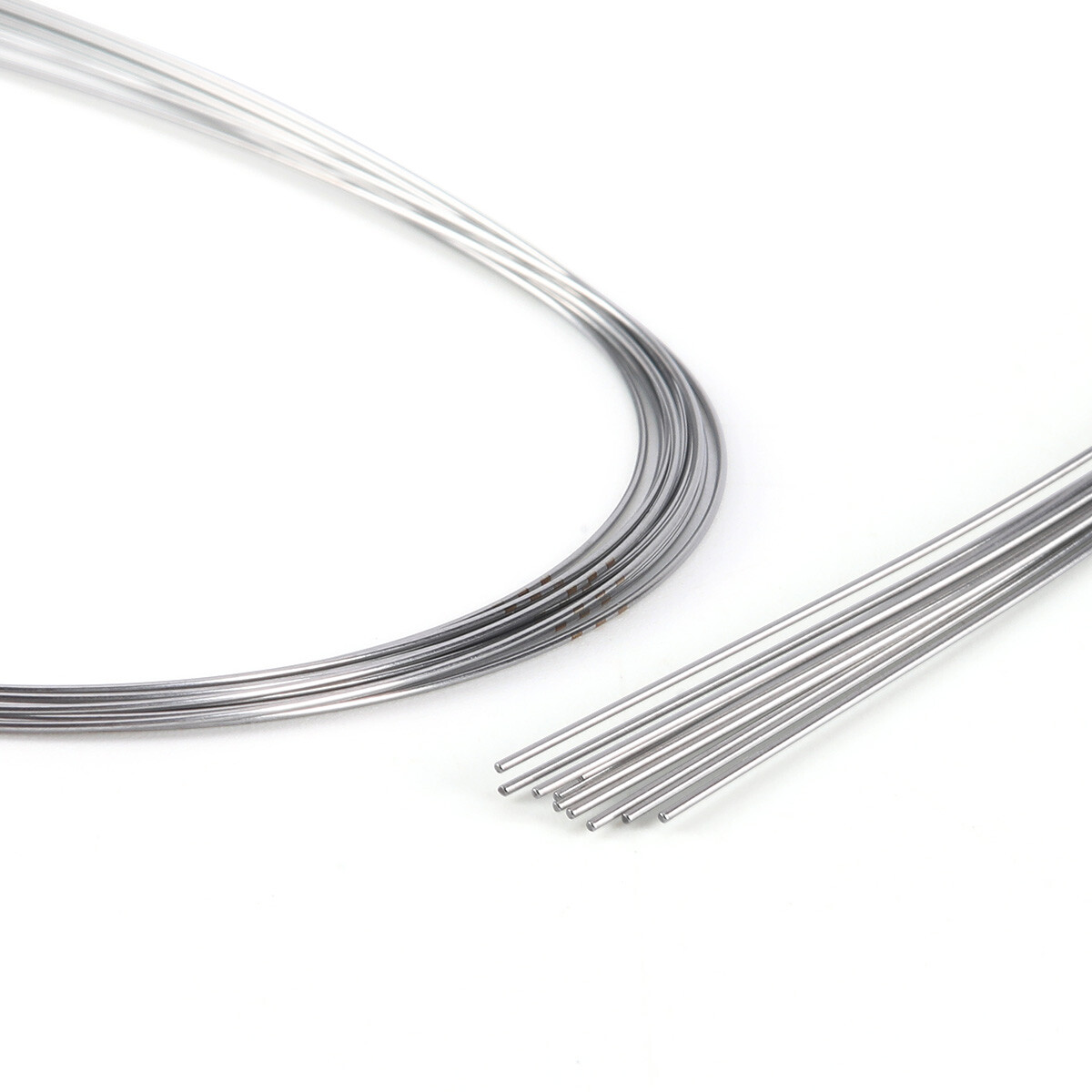 AZDENT Dental Orthodontic Super Elastic Niti Round Arch Wire Nature/Ovoid Form