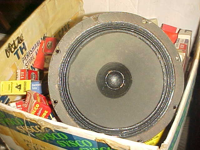 VINTAGE SPEAKER 8 INCH MIDRANGE ALNICO