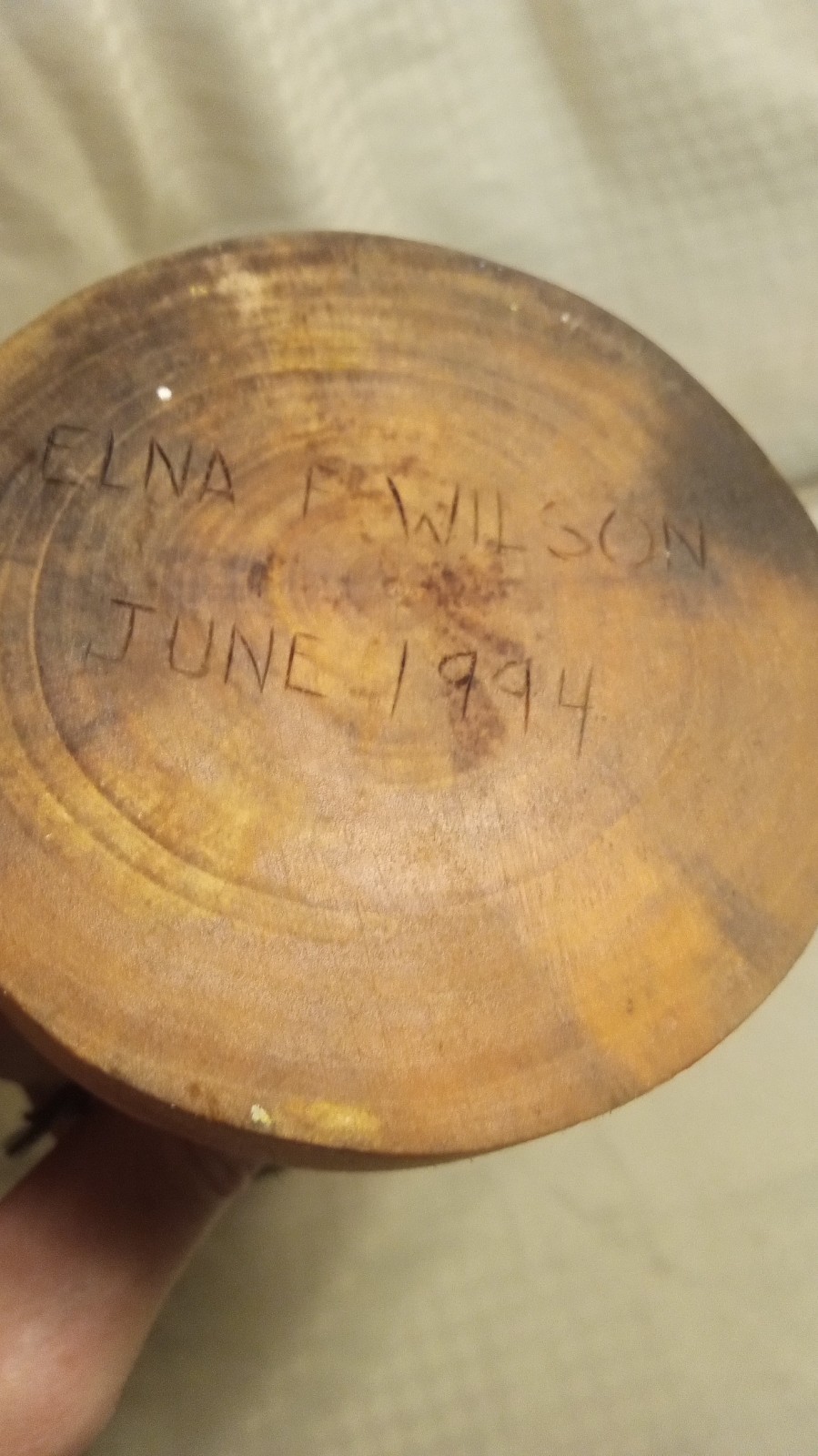 SIGNED Elna F. Wilson Kachina Doll - AUTHENTIC Native American Pueblo Art - 1994