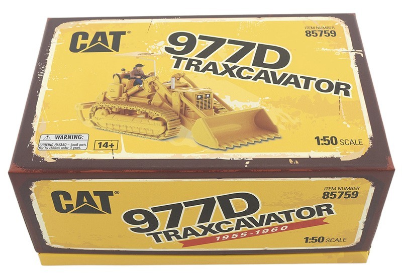 Diecast Masters 1/50 Cat 977D Traxcavator Vintage Series NEW 85759