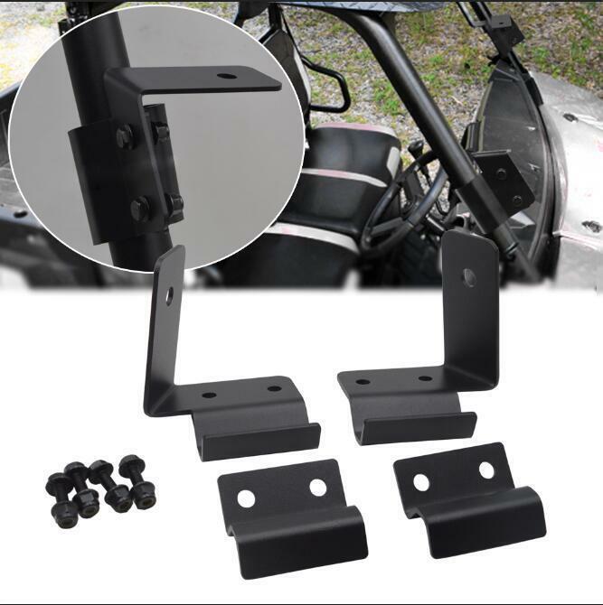 Light Pods A-Pillar Mount Brackets Fit Can-Am Defender HD 5/8/10 Pro-Fit Cage